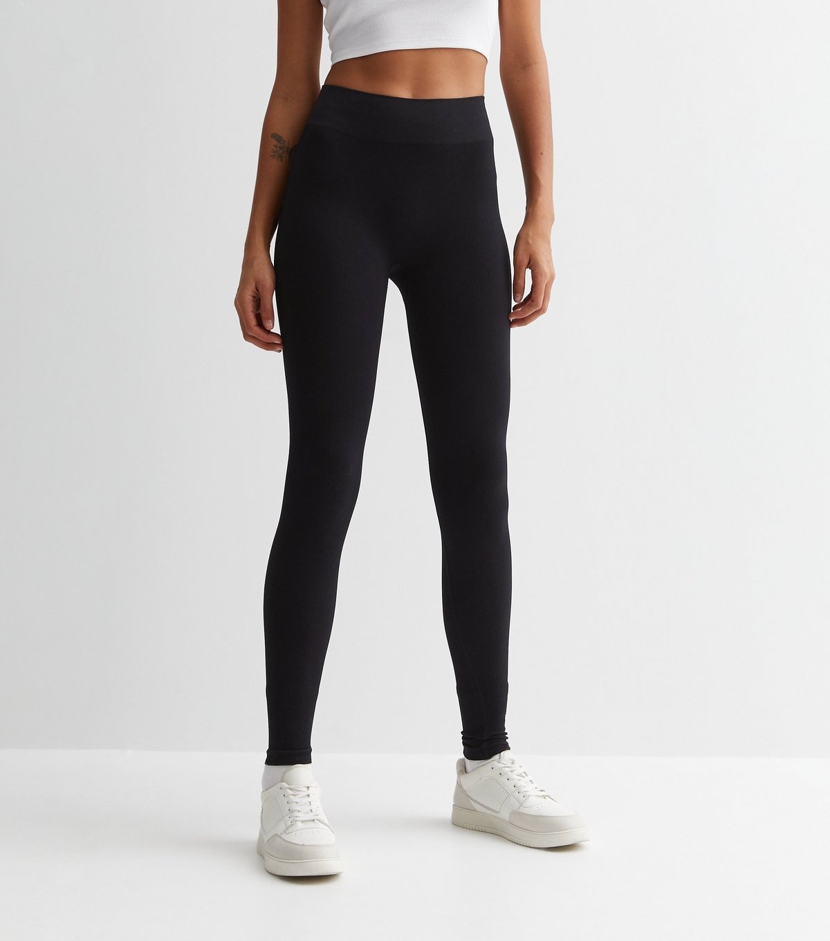 New Look Women's Tall Black Seamless Leggings New Look - 3