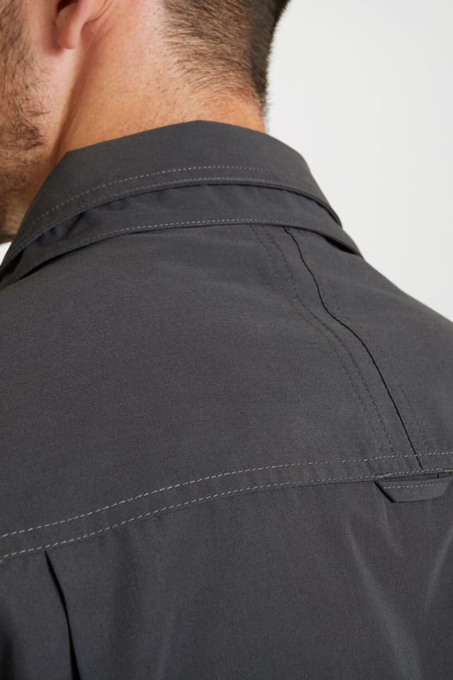 Craghoppers Craghoppers Men's 'Expert Kiwi' Long Sleeved Shirt in Grey - 3