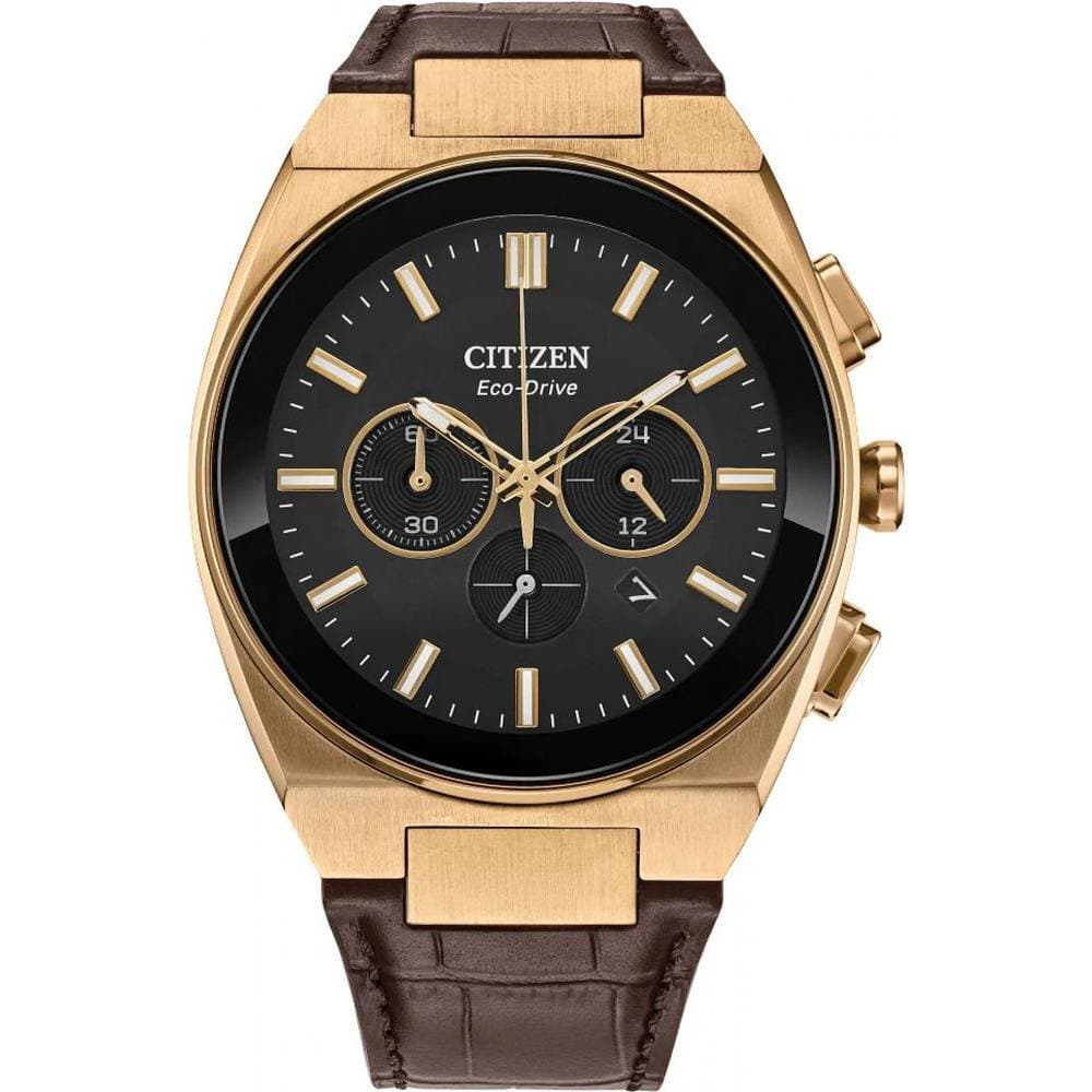 Citizen Citizen Men's CA4583-01E 43mm Quartz Watch in Brown