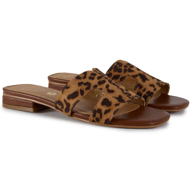 V.GAN V.GAN Women's Bok 2 Slide Sandals in Tan - 2