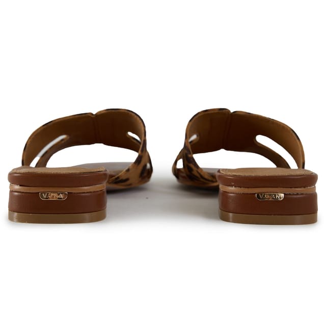 V.GAN V.GAN Women's Bok 2 Slide Sandals in Tan - 3