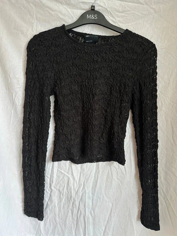 ASOS ASOS black lace top