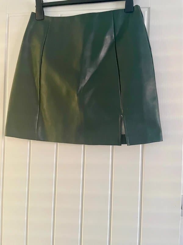 New Look Leather skirt
