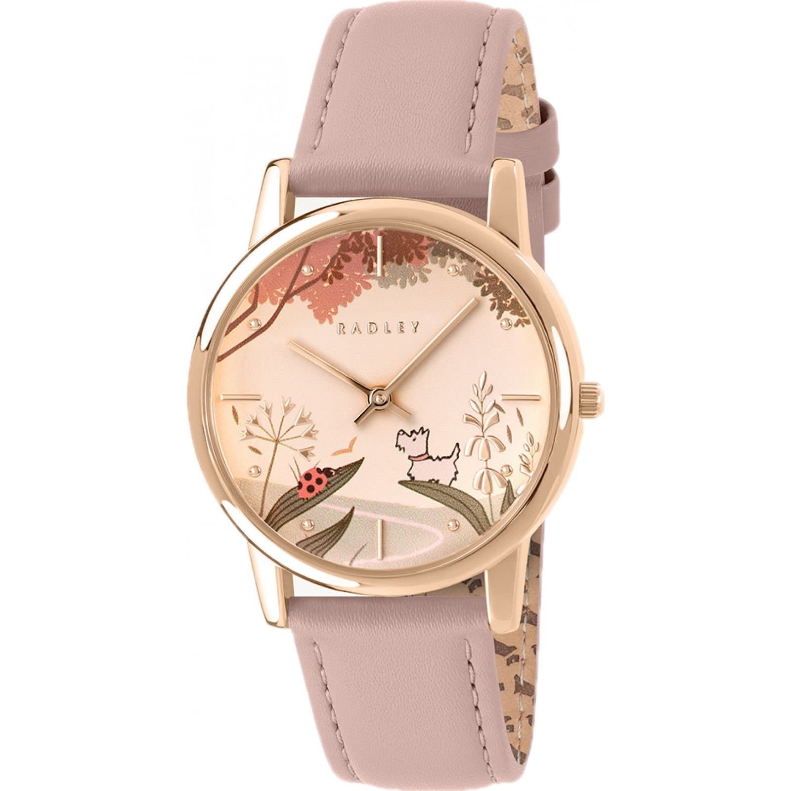 Radley Radley Women's RY21846 Ladybird Road 35mm Quartz Watch in Nude