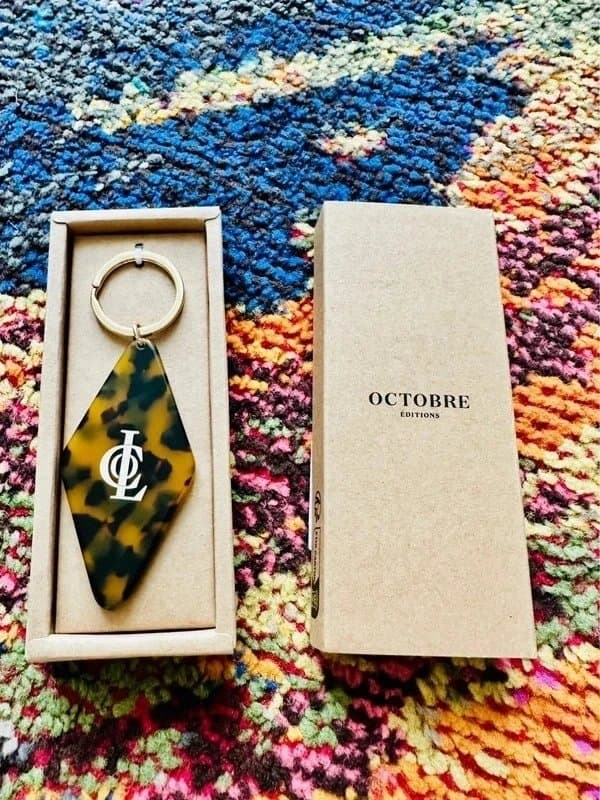 Octobre Editions 🇫🇷Octobre Éditions Tortoiseshell Keyring – Le Club