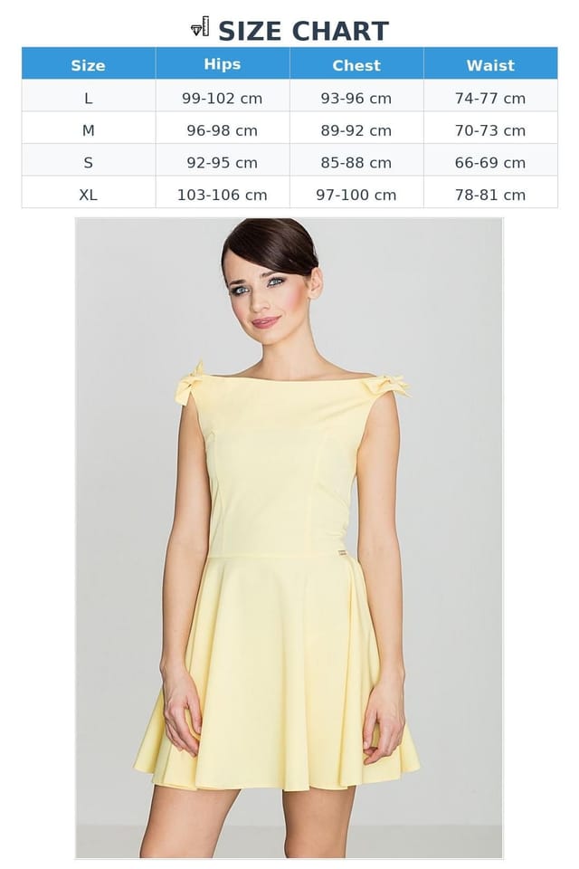 Love Lace Love Lace Women's Sleeveless Bow Detail Cocktail Dress in Yellow - 3