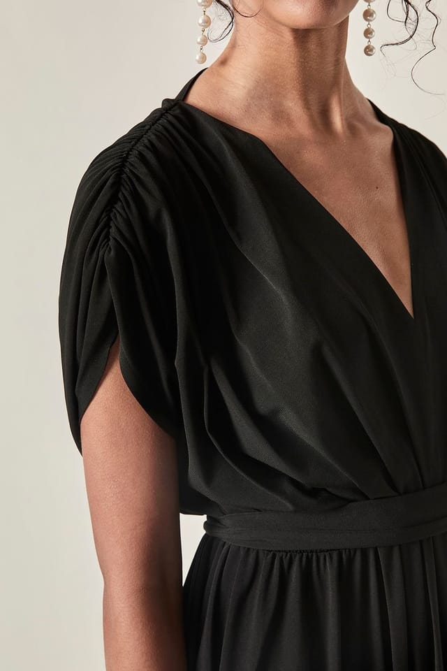 James Lakeland James Lakeland Women's Black Open‑Back Occasion Midi - 3