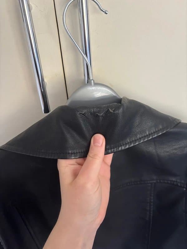 New Look Black Leather jacket