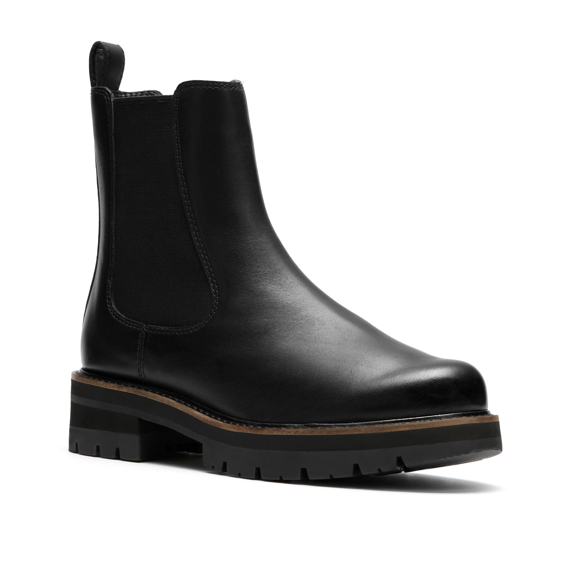 Clarks Clarks Women's Orianna Lane Black Leather Chelsea Boots - 4