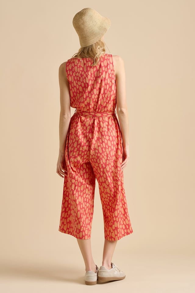Brakeburn Brakeburn Women's Sundown Jumpsuit in Coral - 3