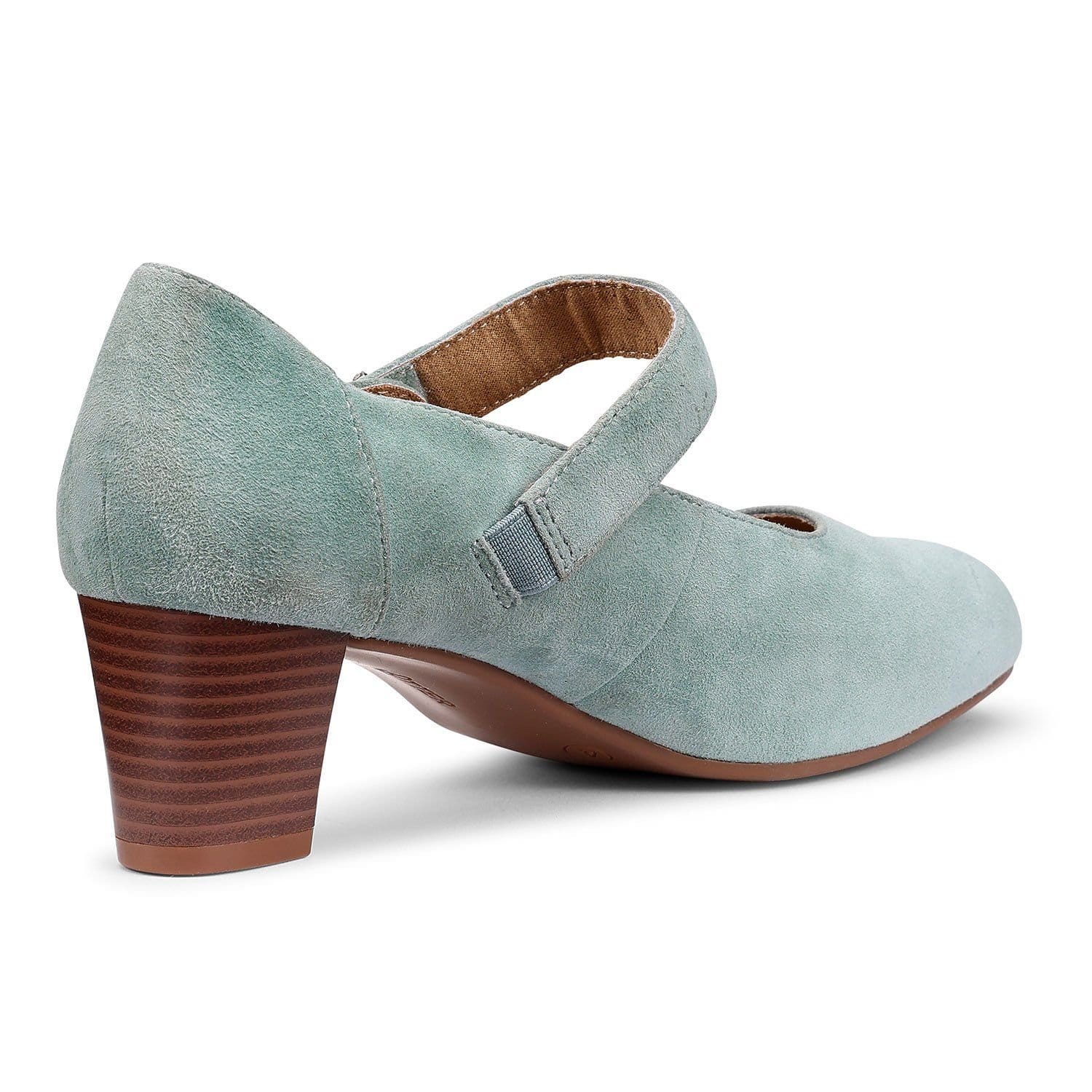 Hotter Hotter Women's 'Duet' Classic Heeled Shoes in Aqua - 4