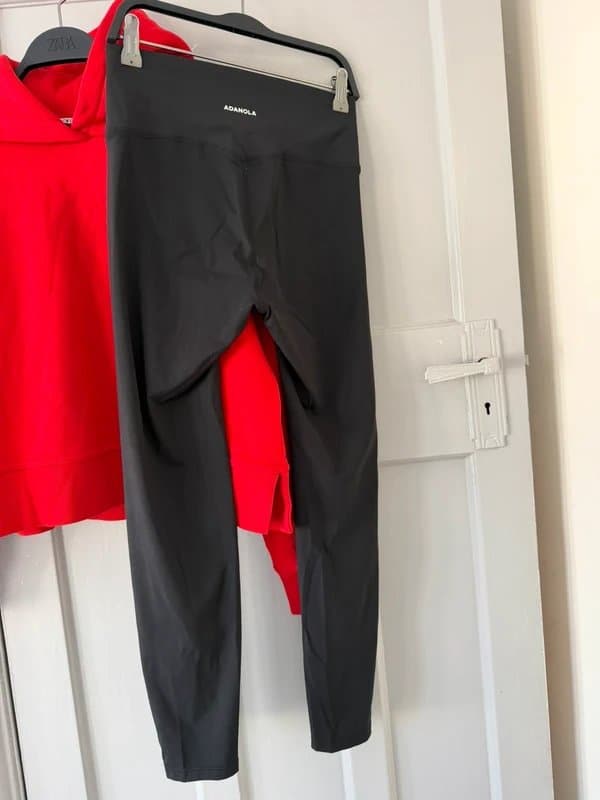 Adanola Adanola black leggings size m uk 10