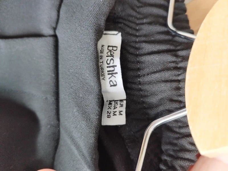 Bershka Black smart trousers