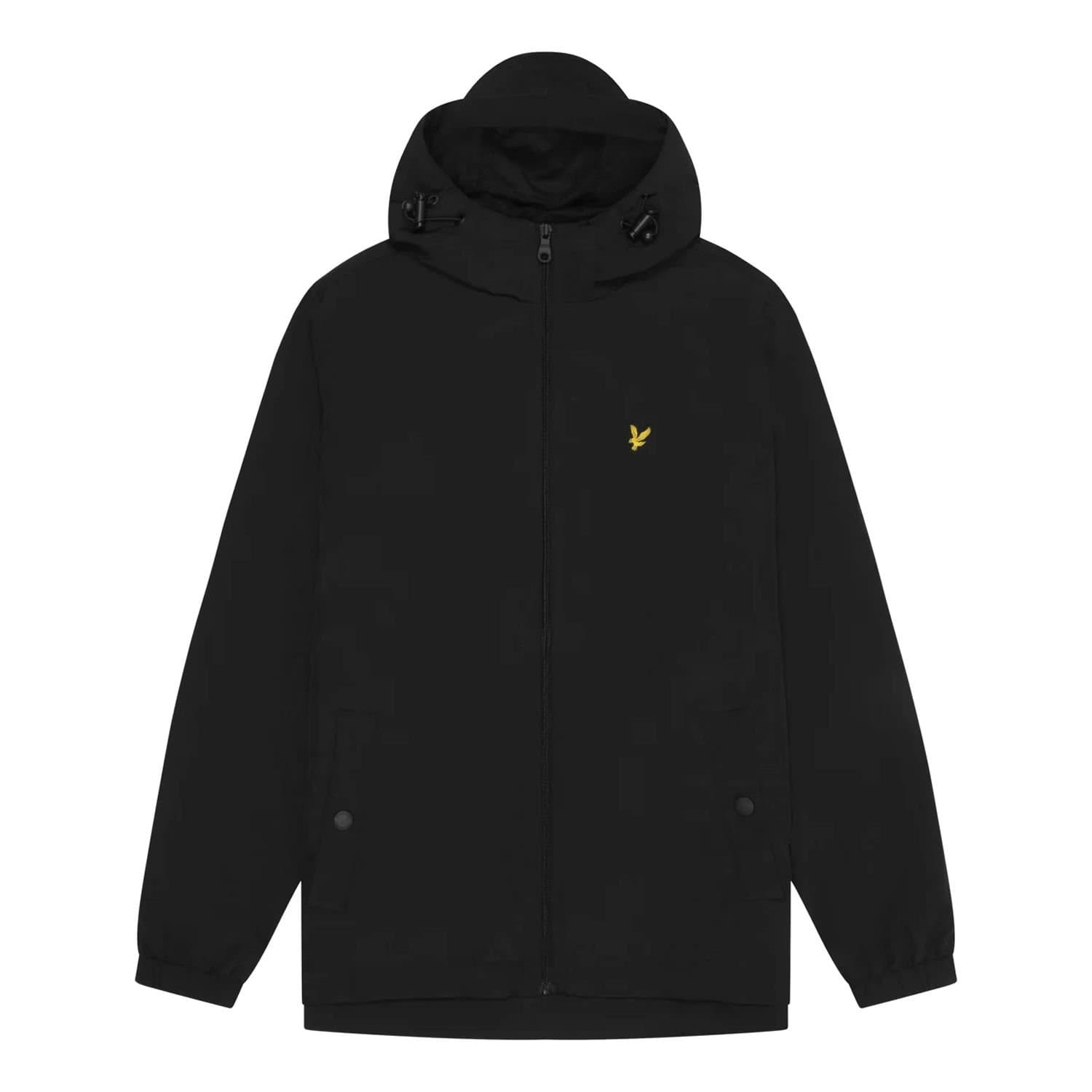 Lyle & Scott Lyle & Scott Men's Hooded Full Zip Jacket in Black