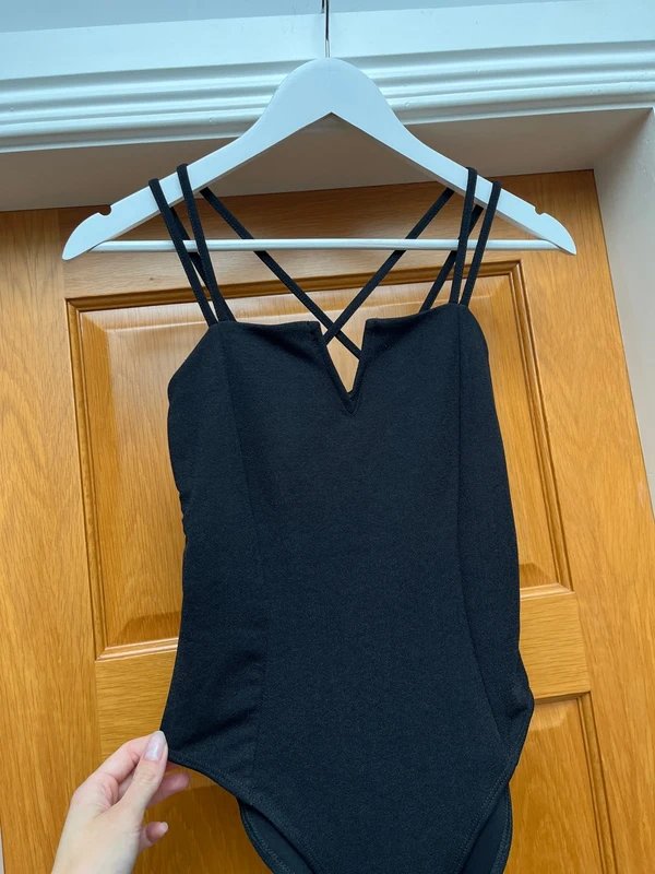 New Look New Look Women’s Black Bodysuit - Size 8 - 1