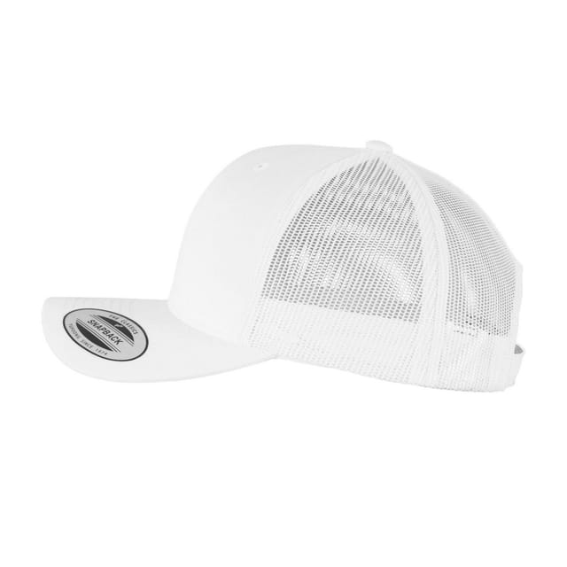 Classic Classic Men's Retro Trucker Cap in White - 3