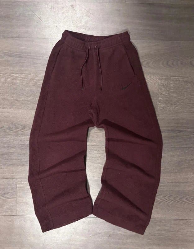 Nike Nike NRG solo swoosh baggy "Sherpa" wide leg streetwear joggers
