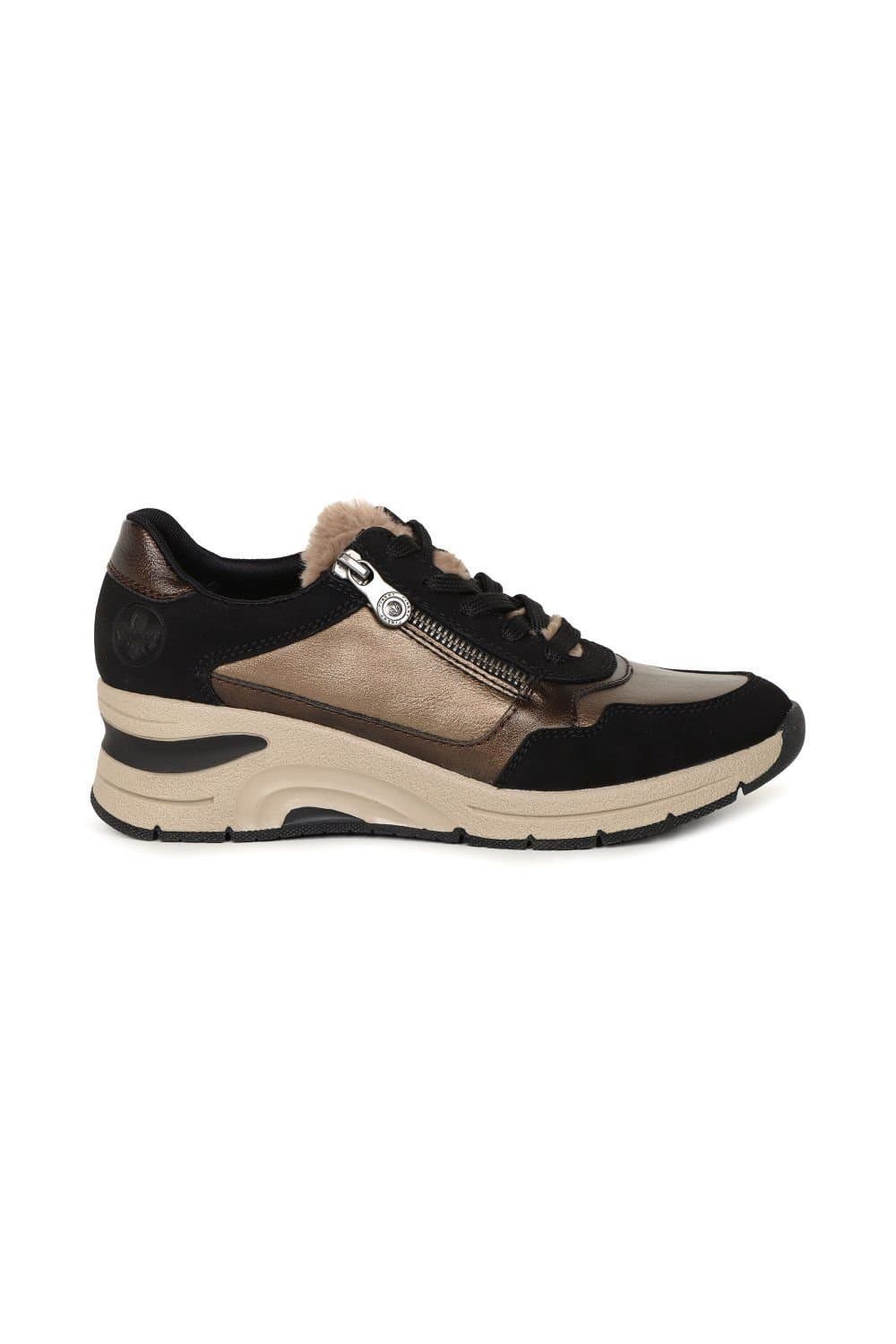 Rieker Rieker Women's 'Seattle' Trainers in Bronze