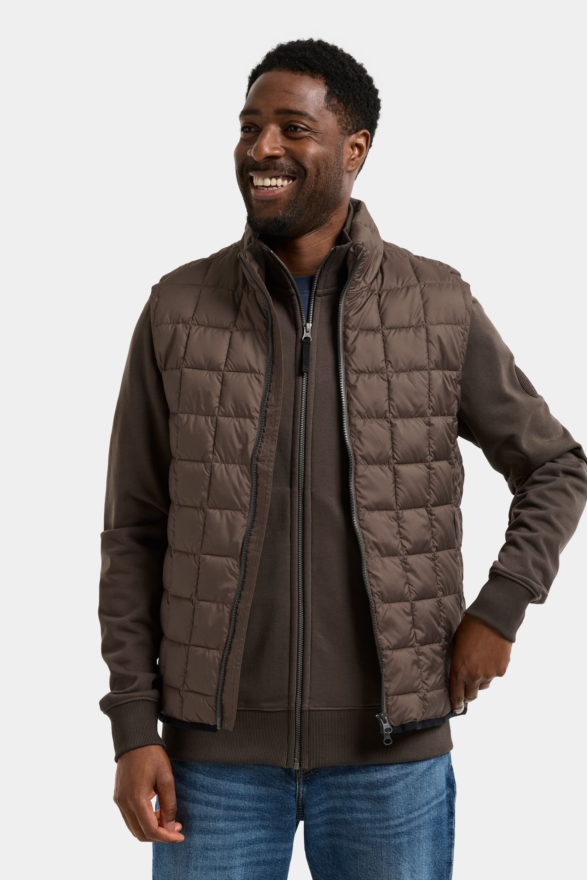 Didriksons Didriksons Men's Samuel Gilet in Brown