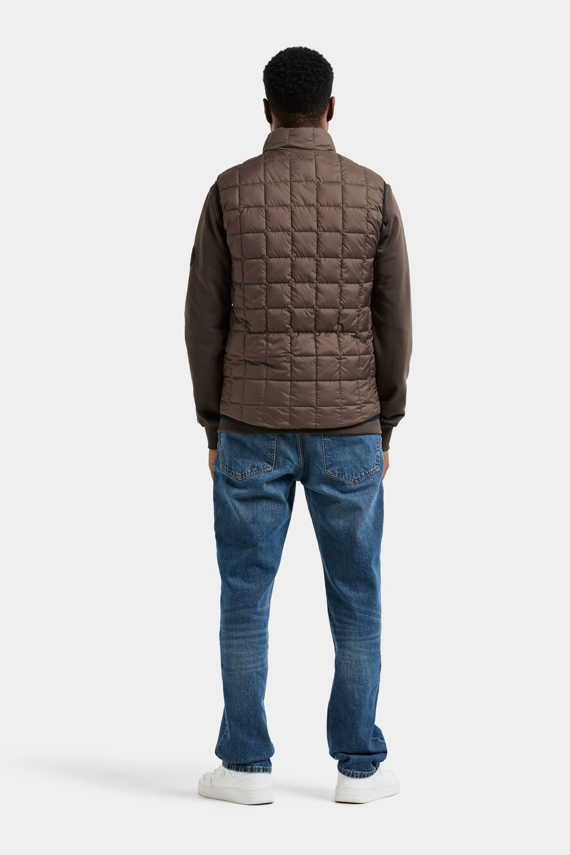 Didriksons Didriksons Men's Samuel Gilet in Brown - 4