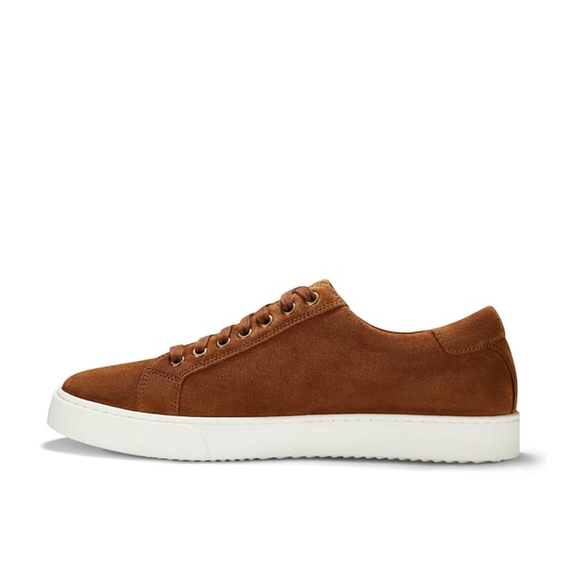 Clarks Clarks Men's Lockton Lace Cola Suede Trainers in Brown - 2