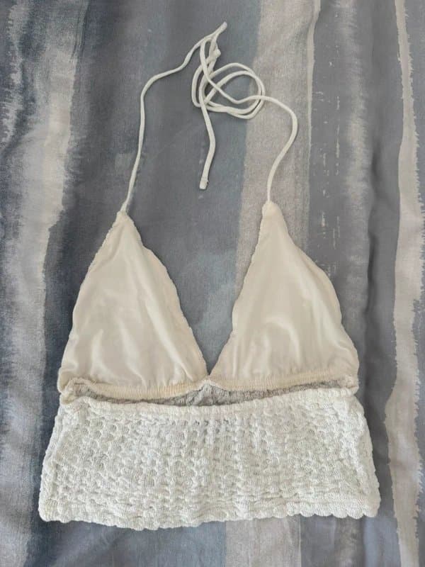 Bershka Bershka halter neck crop top