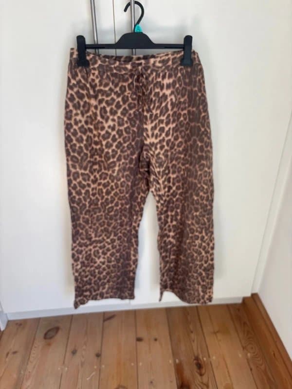 ASOS Leopard upholstery trousers