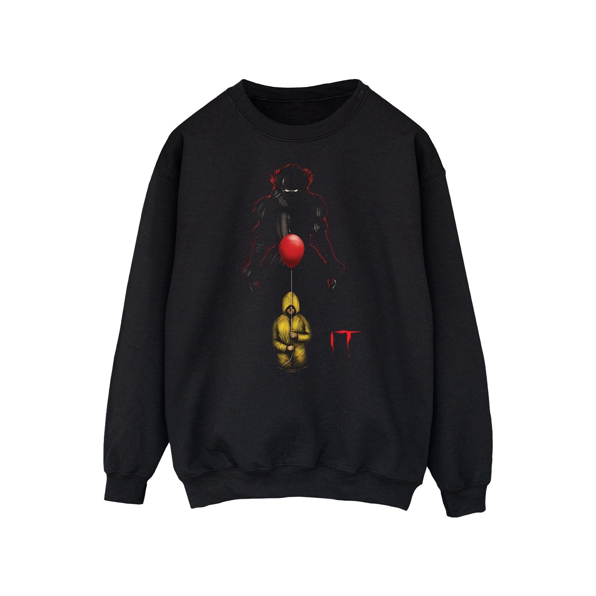 IT IT Women's Pennywise Shadow Sweatshirt in Black - 2