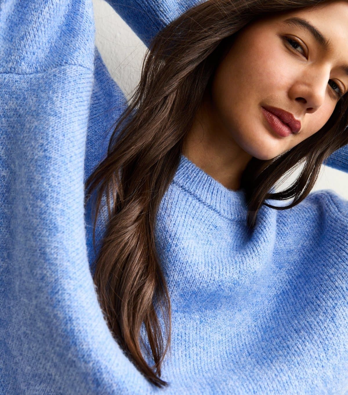 New Look New Look Blue Chunky Oversized Jumper