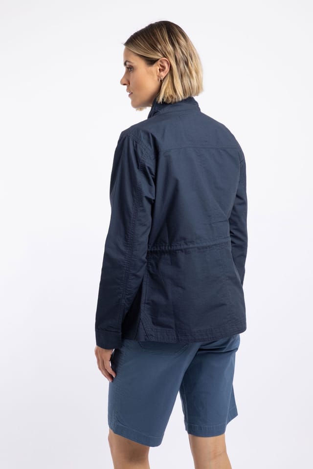 Weird Fish Weird Fish Women's Kelia Utility Jacket in Navy - 3