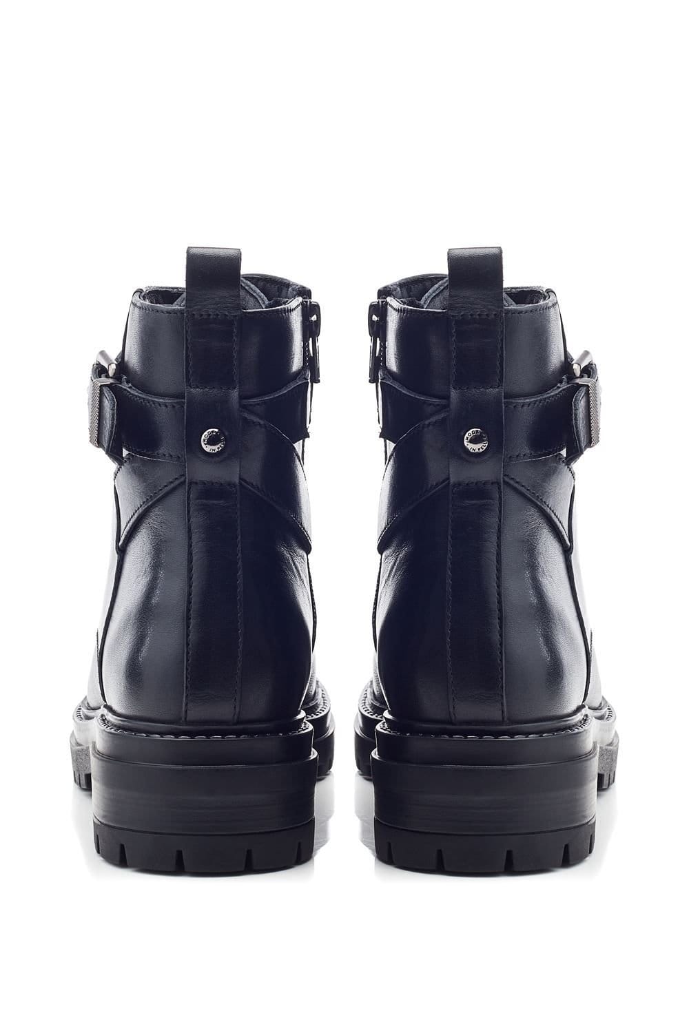 Moda In Pelle Moda In Pelle Women's 'Omola' Leather Ankle Boots in Black - 4