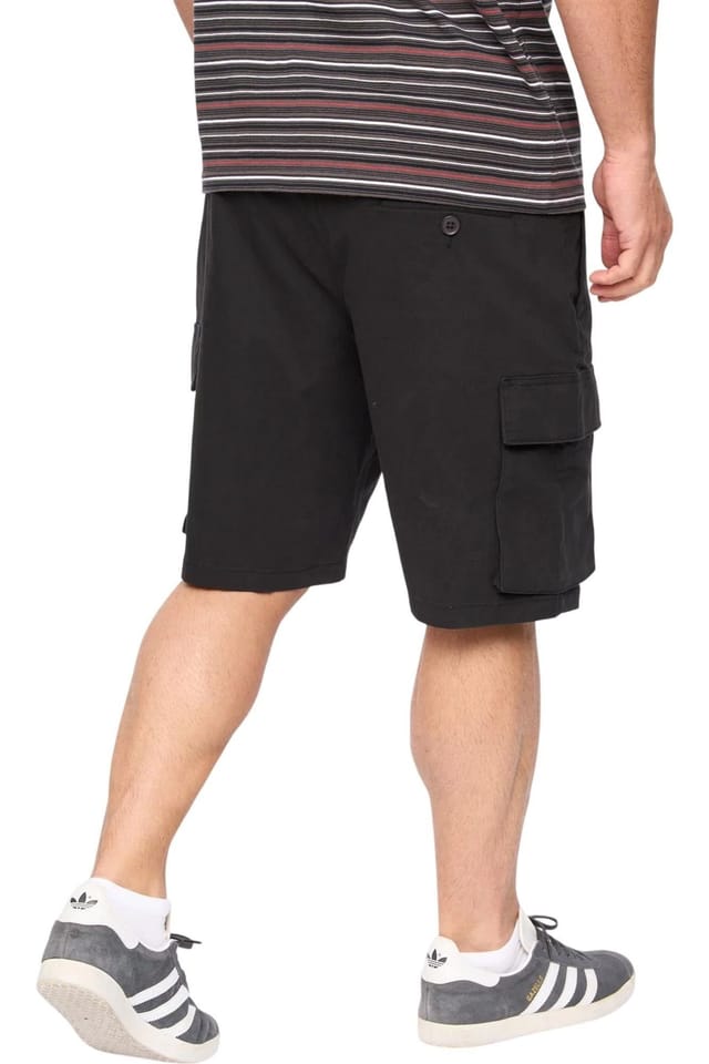 Bewley&Ritch Bewley&Ritch Men's Seaford Cargo Shorts in Black - 2