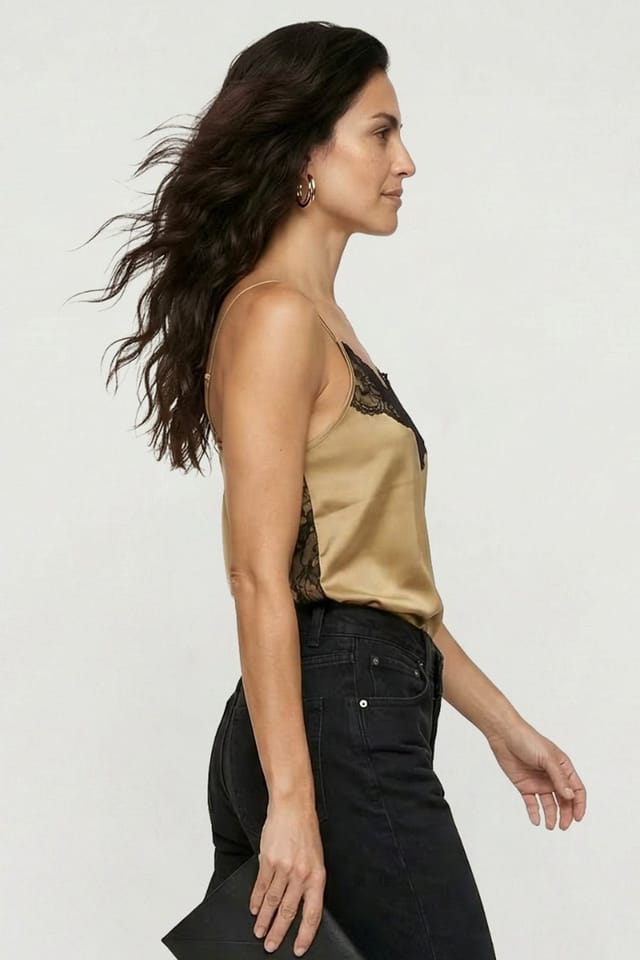 Lily and Lionel Lily and Lionel Women's Zooey Lace Top in Olive - 2