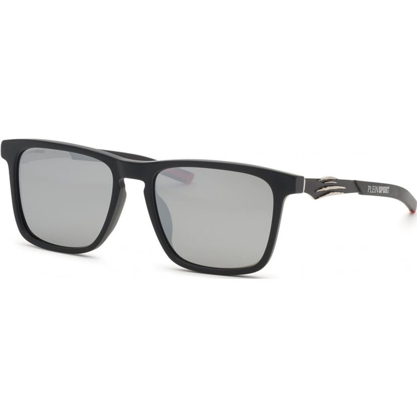Plein Sport Plein Sport Men's SSP038-57703P Square/Rectangle Sunglasses in Black - 1