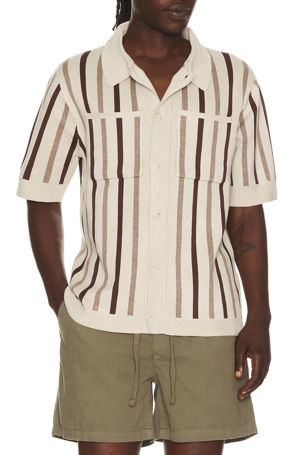 revolve Rowan Striped Shirt - 1