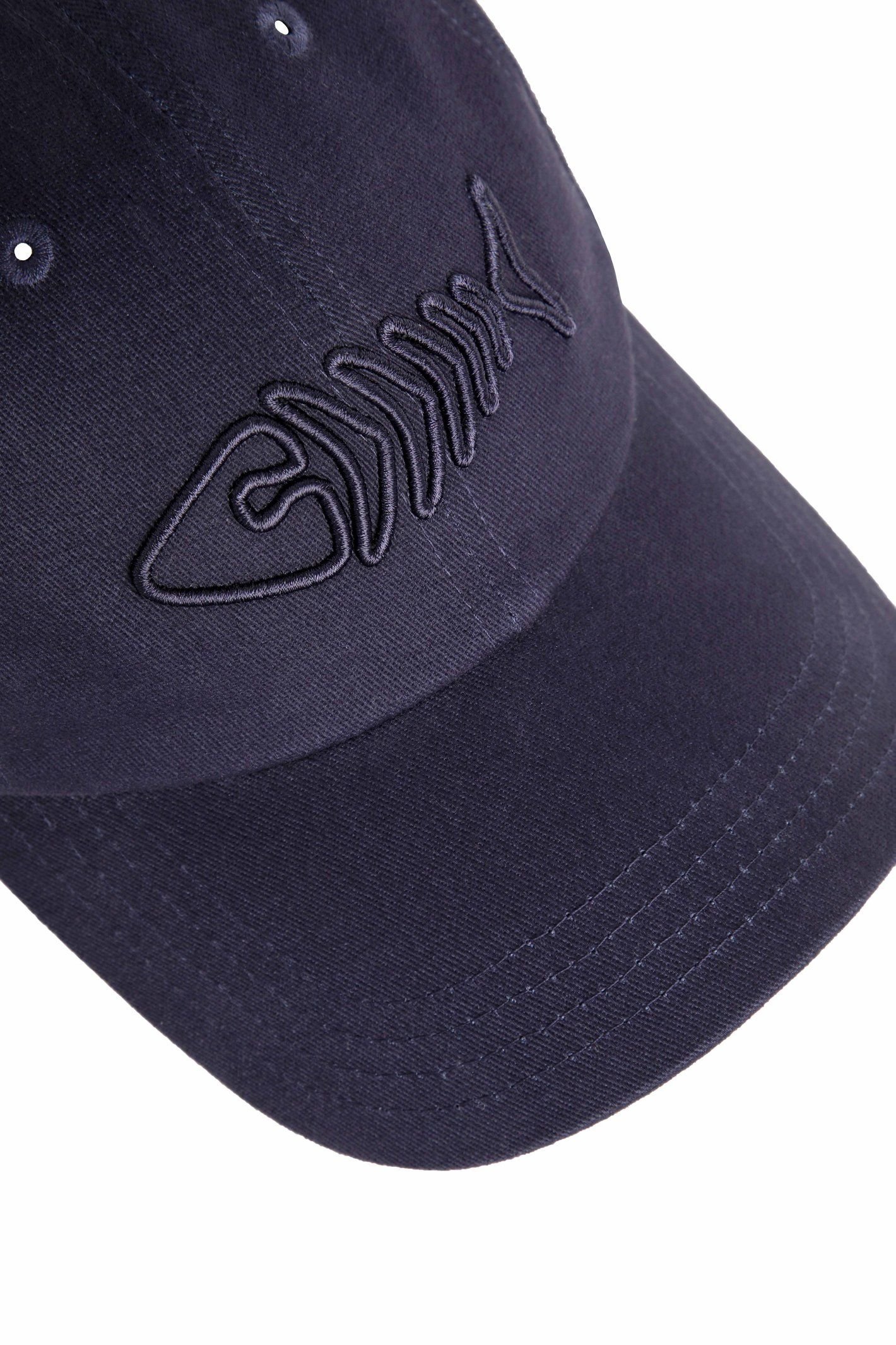 Weird Fish Weird Fish Men's Bude Branded Twill Cap in Navy - 4