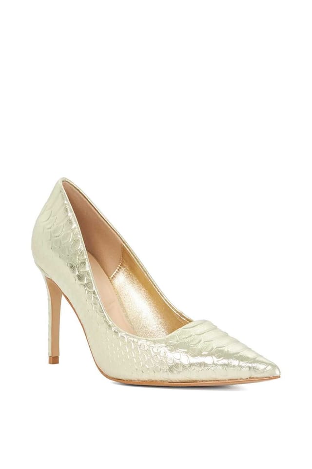 Dune London Dune London Women's 'Assured' Leather Court Shoes in Metallics - 2