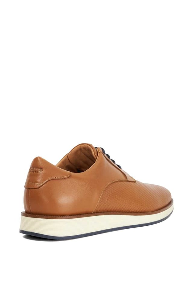 Dune London Dune London Men's 'Bow' Leather Derbies in Brown - 3