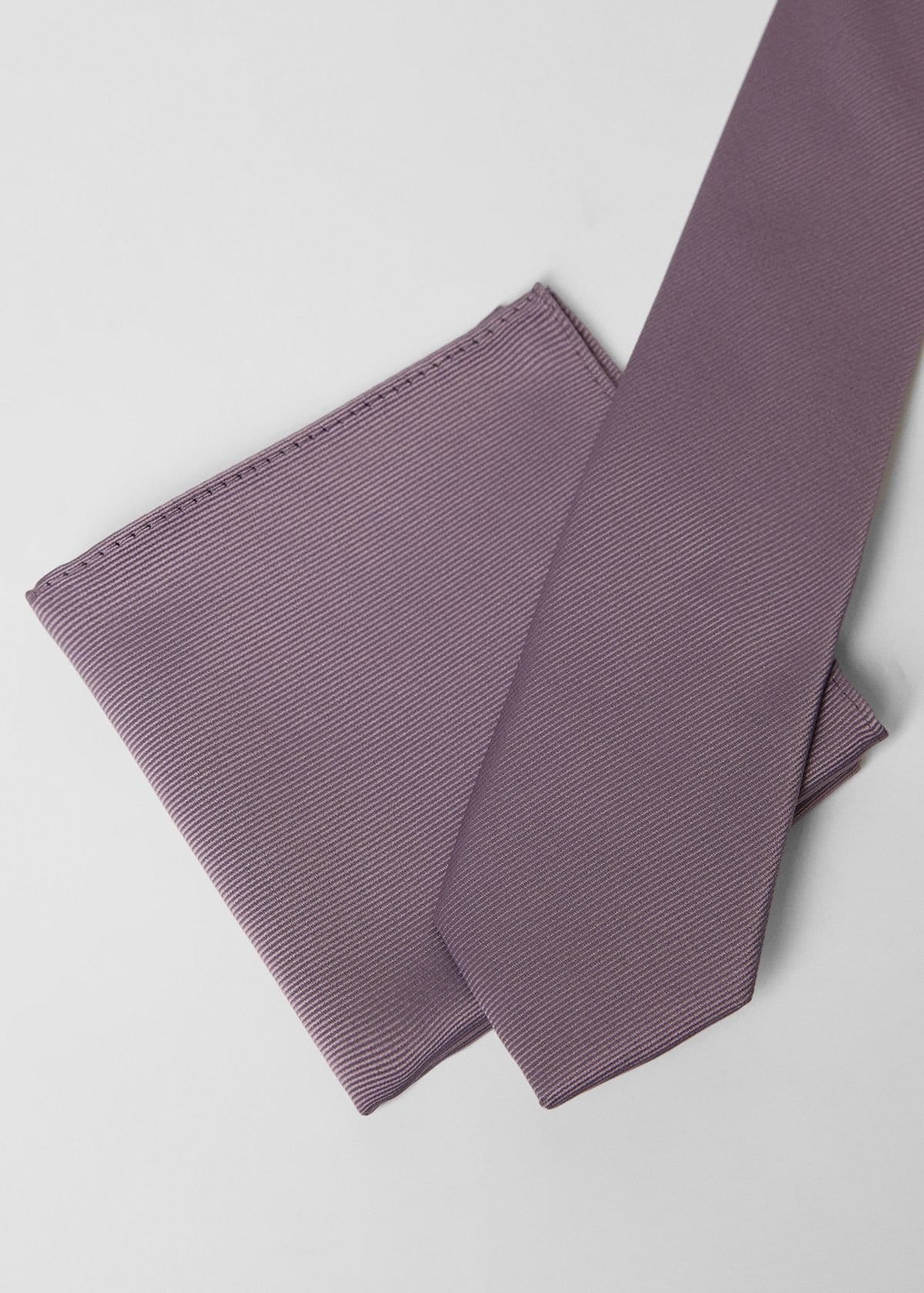 Burton Burton Men's Mauve Tie & Pocket Square - 4