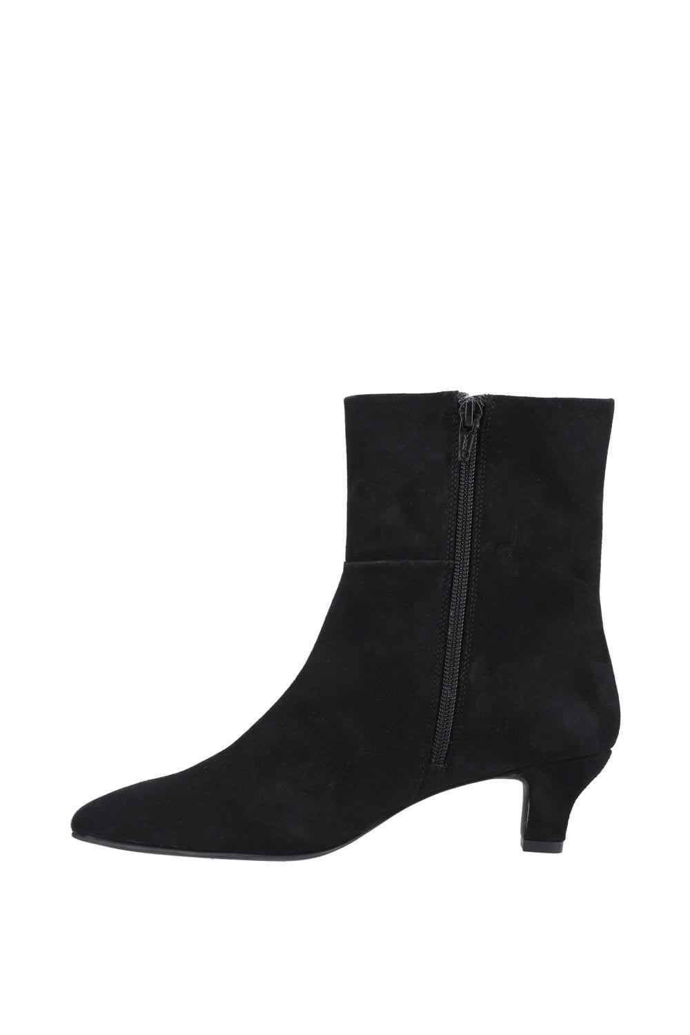 Hush Puppies Hush Puppies Women's Nahla Kitten Heel Boot in Black - 4