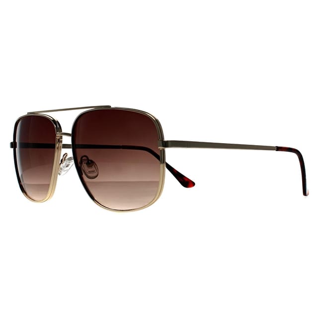 Guess Guess Men's Aviator Gold Brown Gradient GF0207 - 2