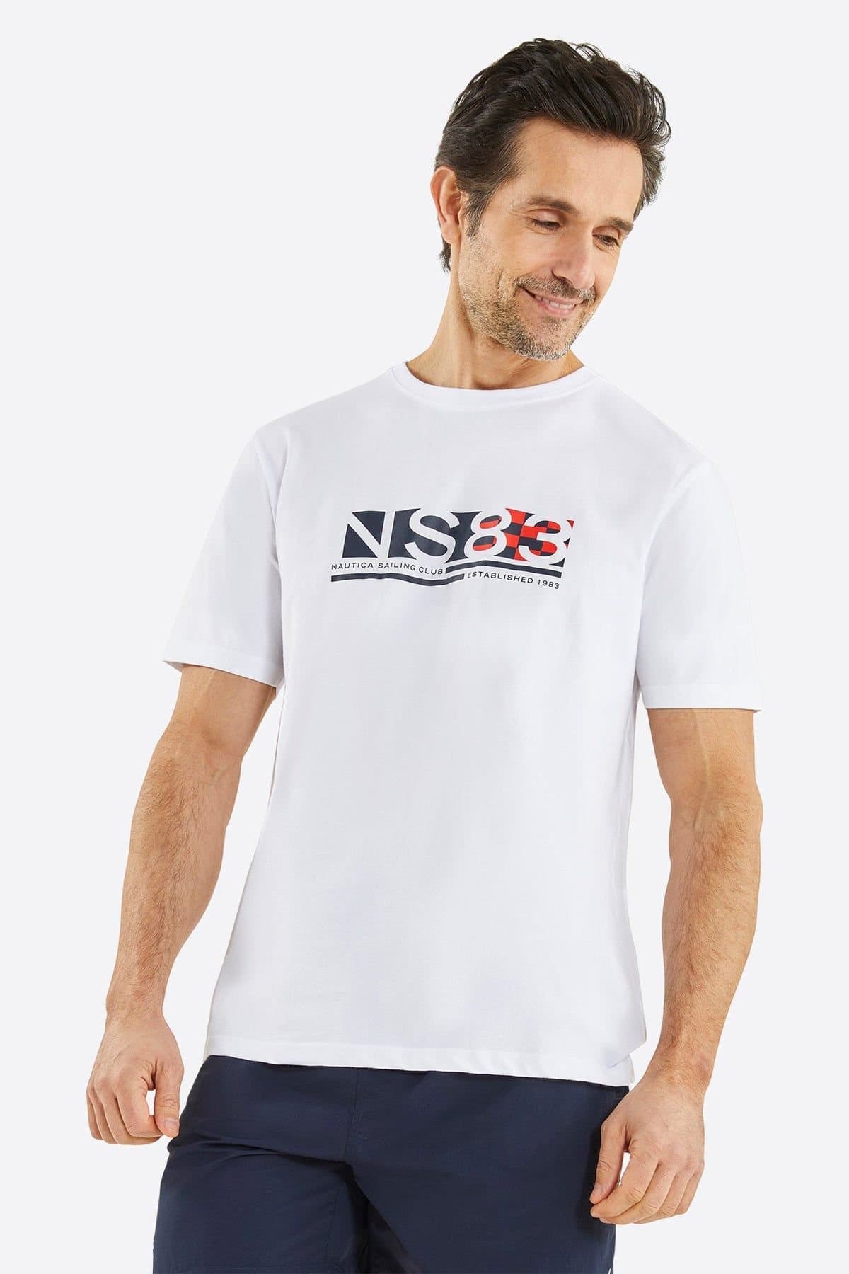 Nautica Nautica Men's 'Areto' T-Shirt in White