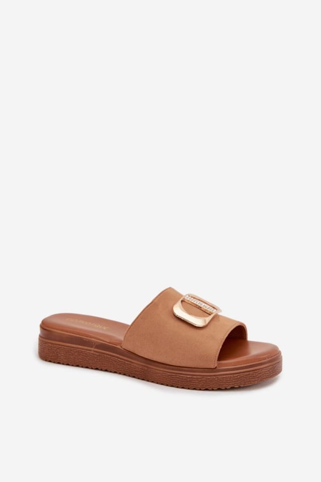 Love Lace Love Lace Women's Comfort Casual Flip Flops for Everyday Summer Beach Footwear in Brown - 2