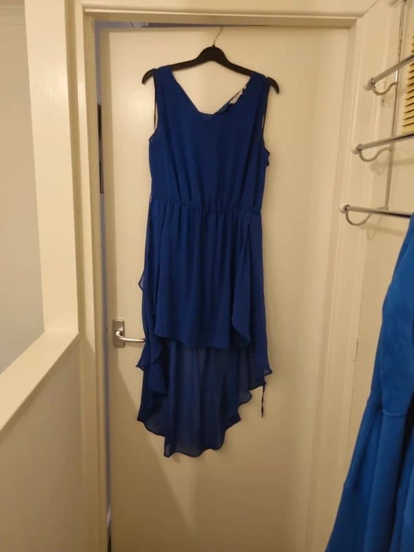 New Look Blue chiffon dress