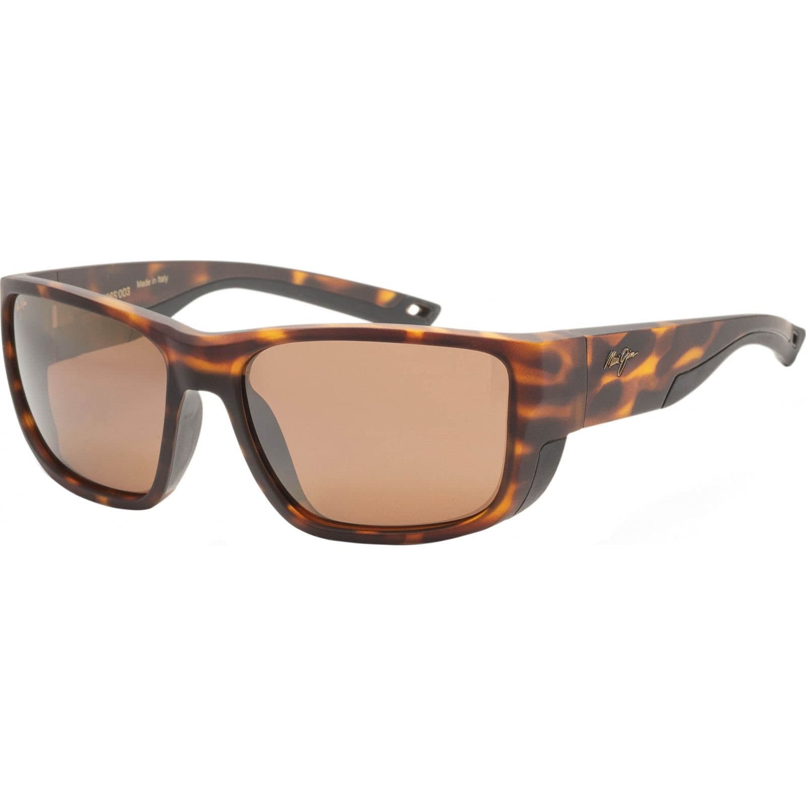Maui Jim Maui Jim Men's MJ0896S-003 Amberjack Square/Rectangle Sunglasses in Brown