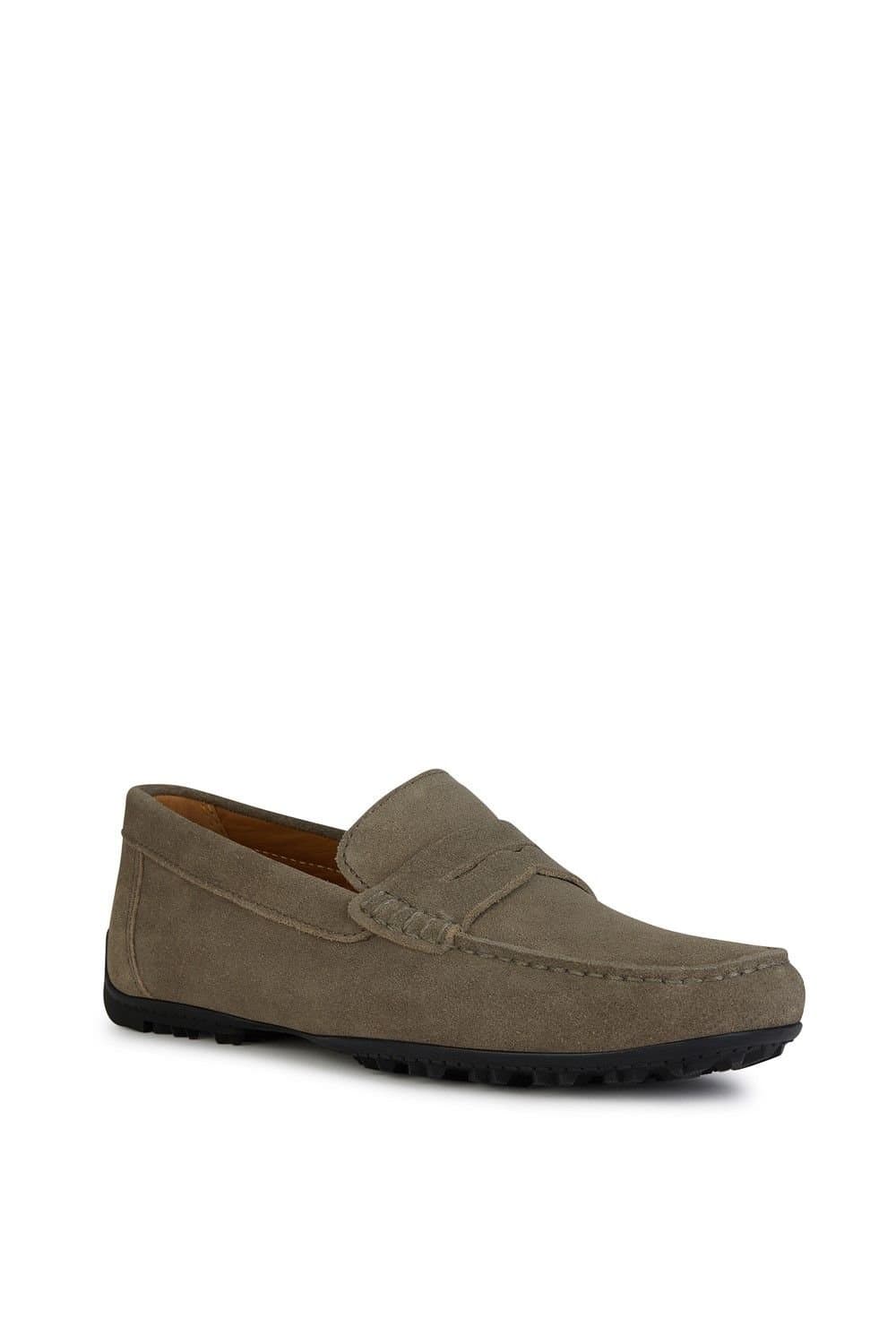 Geox Geox Men's U KOSMOPOLIS + GRIP MOCCASINS in Taupe