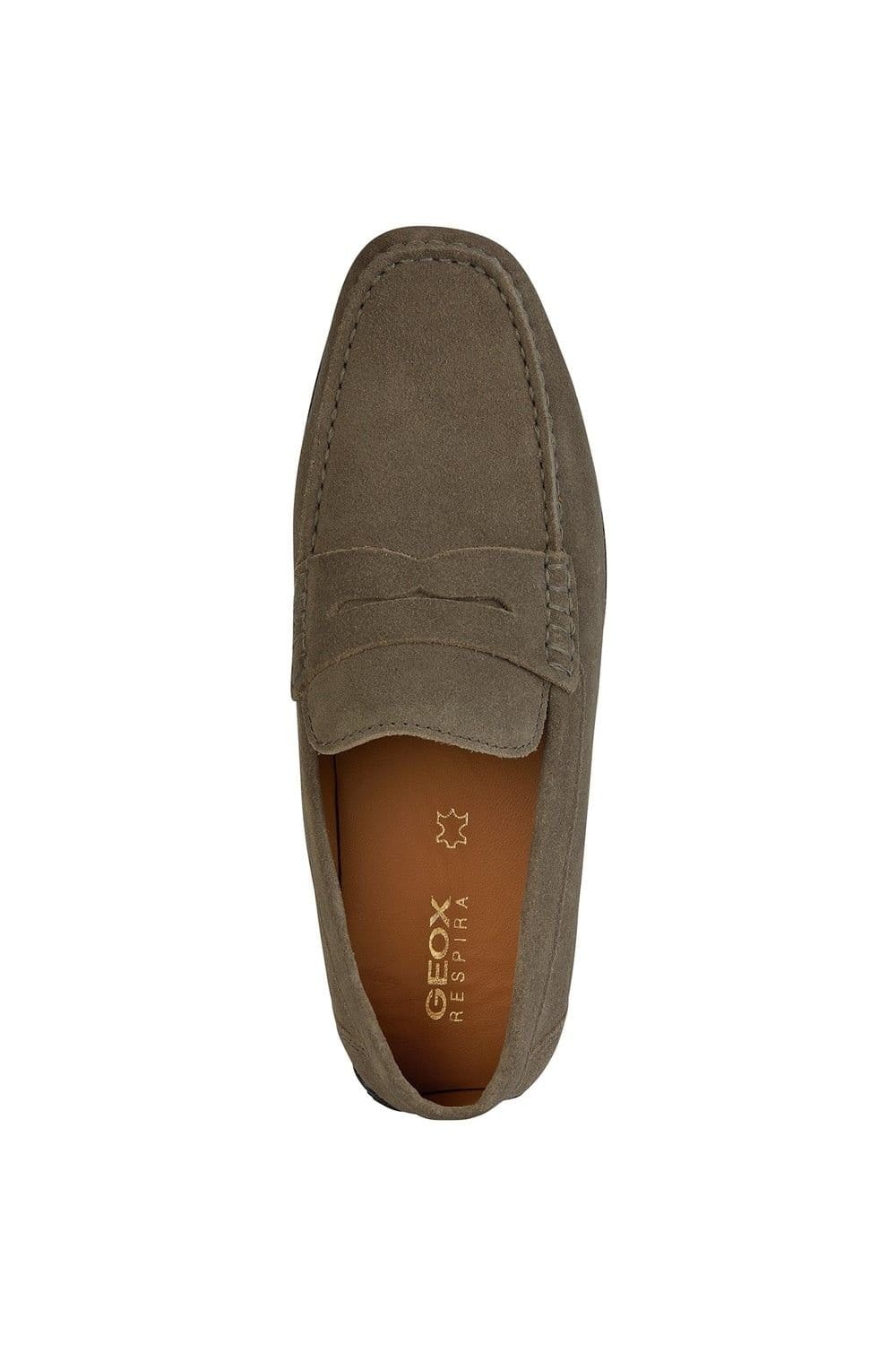 Geox Geox Men's U KOSMOPOLIS + GRIP MOCCASINS in Taupe - 4