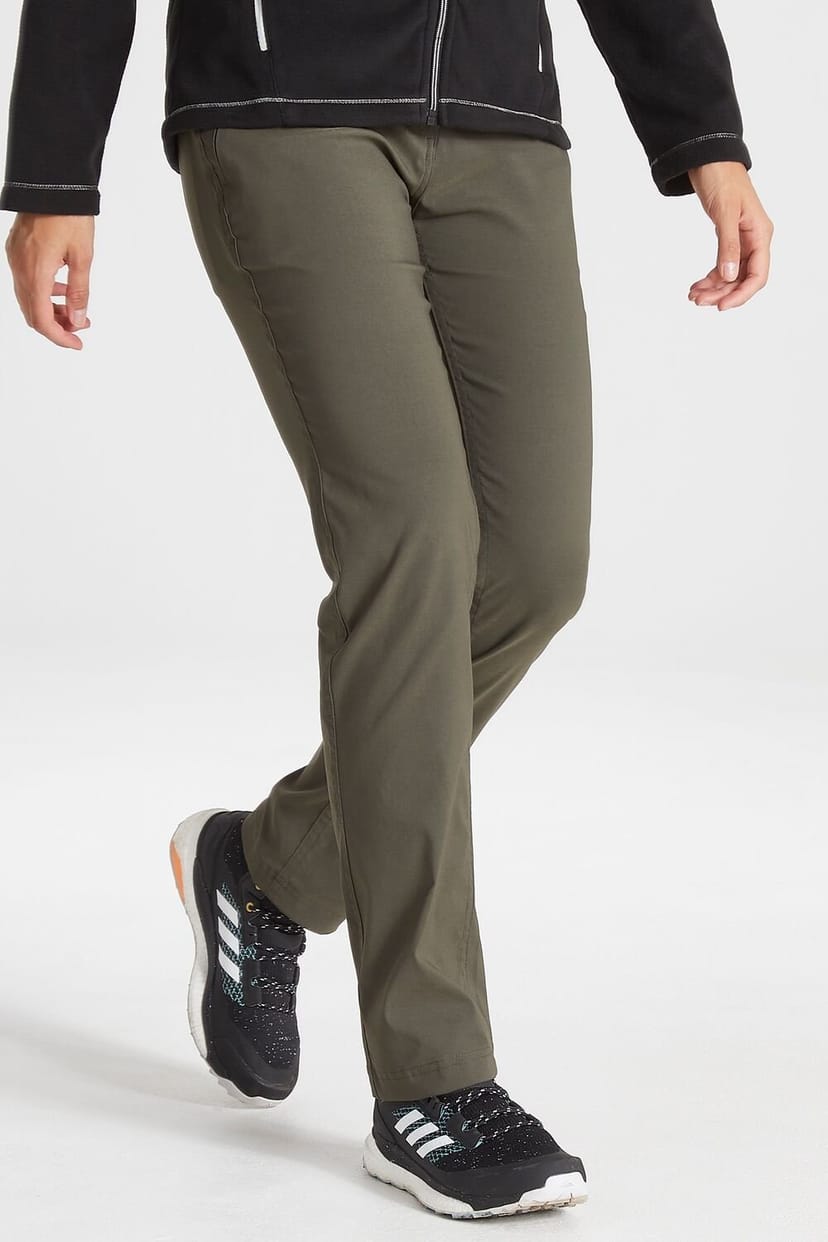Craghoppers Craghoppers Women's Stretch Kiwi Pro Agile Walking Trousers in Khaki - 1