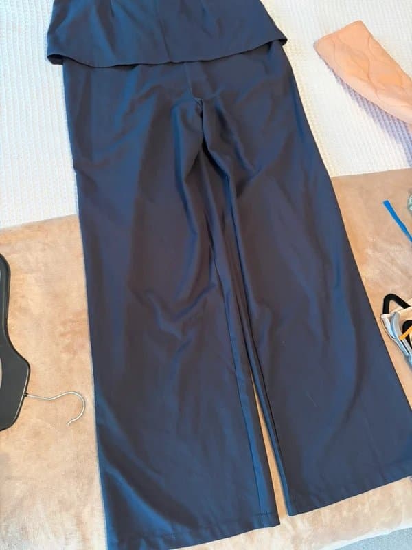 PLT PLT boat neck longline jumpsuit