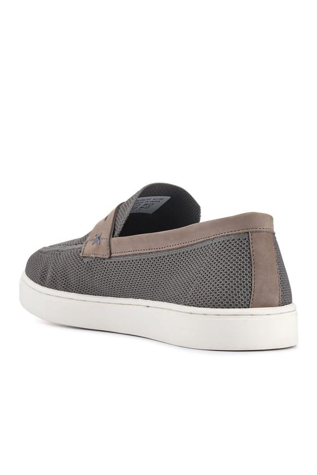 Jones Bootmaker Jones Bootmaker Men's Quincee Slip-On Shoes in Grey - 3